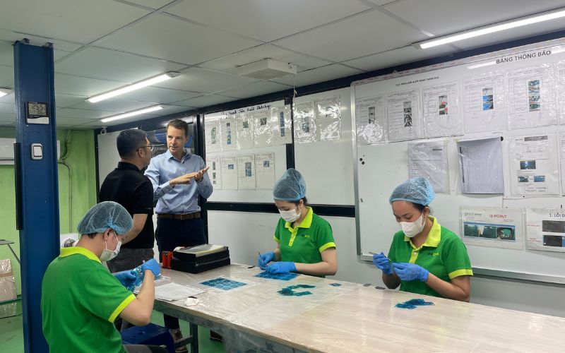 Custom foam protective packaging manufactured in Vietnam